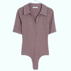 Madewell Brown Bodysuit